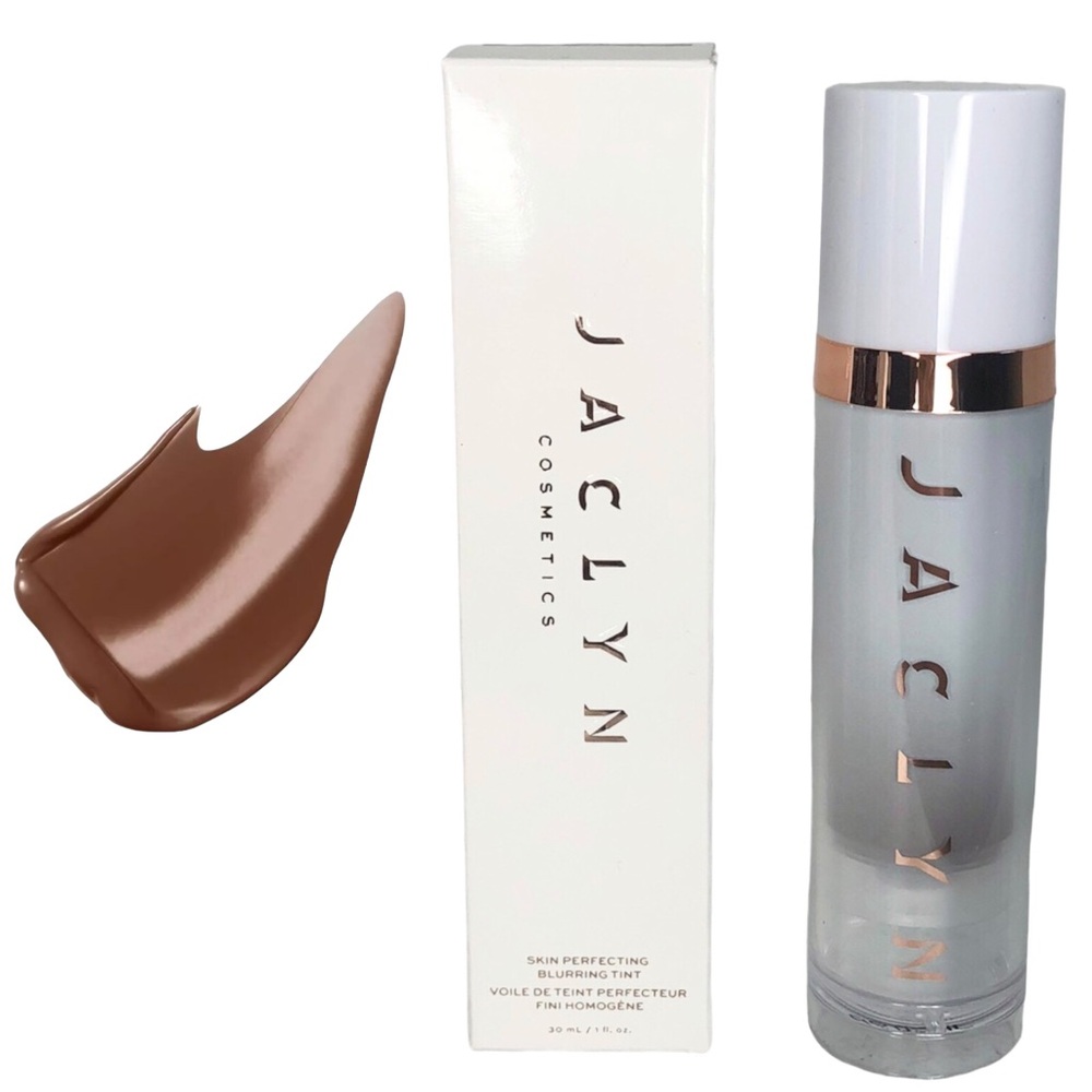 🆕 JACLYN COSMETICS Skin Perfecting Blurring Tint Primer + Moisturizer 1 oz DEEP